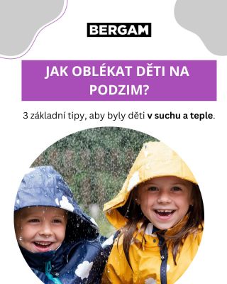 Tady je ještě rada na závěr: 📌 Dětské oblečení vždy samozřejmě přizpůsob počasí, ale také věku a aktivitě. Vždy dbej na...