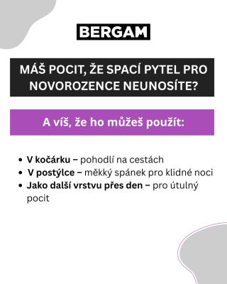 Během prvního roku miminka doporučujeme, aby dítě spalo ve spacím pytli 😴a tím se snížilo riziko, že se deka dostane přes...